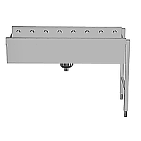 Movimentazione per lavastoviglie<br>Rulliere a rulli corti e vascone