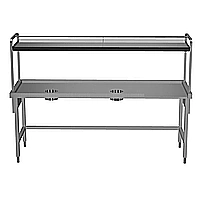 Movimentazione Stoviglie<br>Tavolo cernita, sinistra verso destra, 2200x800 mm