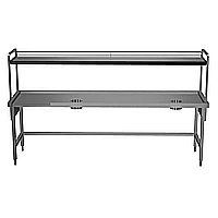 Movimentazione Stoviglie<br>Tavolo cernita destra vs. sinistra, 2700x800 mm