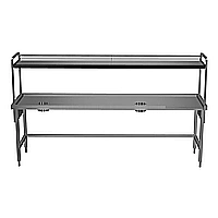 Movimentazione Stoviglie<br>Tavolo cernita, sinistra verso destra, 2700x800 mm