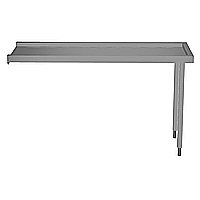 Movimentazione Stoviglie<br>Tavolo di servizio per carico e scarico lavastoviglie, 1600 mm