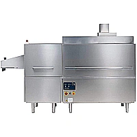 Lavaggio Stoviglie<br>Lavavassoi a vapore con unità condensante, zona di asciugatura - da dx a sx, 1200c/h