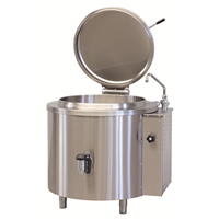 Cucine ad alta produttività - Pentola a vapore 150 litri con vasca da 600x420 mm