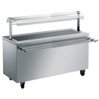 Fit System - Vasca refrigerata 4 GN, 1500 mm (finitura in acciaio inox)