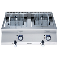 Gamma cottura modulare - 700XP Friggitrice elettrica top 12+12 litri - 2 vasche