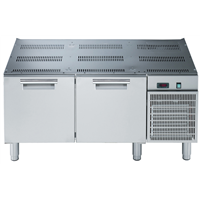 Gamma cottura modulare - Base refrigerata con 2 cassetti GN 1/1, -2+10°C, da 1200 mm, 60 Hz, gas R290