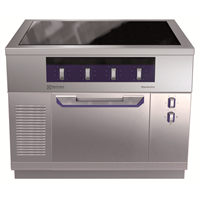 Modulaire bereidingsapparatuur - Thermaline 80 - Inductie kookplaat, 4 zones, oven tweezijdig, h 700