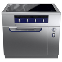 Gamma cottura modulare - thermaline 90 – Piano a infrarosso 4 zone su forno elettrico, 1 lato operatore profilo igienico