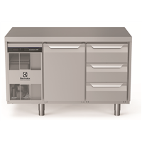 ecostore HP Premium - Premium Tavolo refrigerato 290lt,1 porta,3x⅓ cassetti, -2+10°C, AISI 304