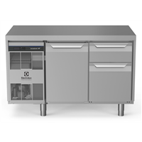 ecostore HP Premium - Tavolo refrigerato 290lt,1 porta,1/3 e 2/3 cassetti,-2+10°C, AISI 304