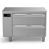 ecostore HP Premium - Tavolo refrigerato 290lt, 4 cassetti, -2+10°C, remoto