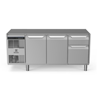 ecostore HP Premium - Tavolo refrigerato 440lt, 2 porte,1/3 e 2/3 cassetti, -2+10°C, no top