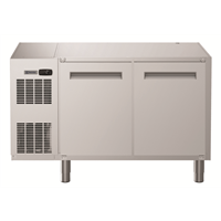 ecostore HP - Tavolo refrigerato 2 porte, -2+10°C, AISI 304, senza top, R290