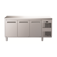 ecostore HP - Tavolo freezer 3 porte, -22-15°C, AISI 304, gruppo refrigerato a dx, R290