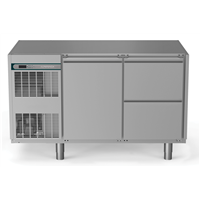 Crio Line HP - Refrigerated Counter - 290lt ,1-Door, 2-Drawer, No Top