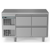 Crio Line HP - Refrigerated Counter - 290lt, 4x1/2 Drawers