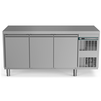 Crio Line HP - Refrigerated Counter - 440lt, 3-Door, Right Cooling Unit