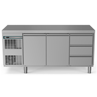 Crio Line HP - Refrigerated Counter - 440lt, 2-Door, 3x1/3 Drawer