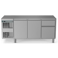 Crio Line HP - Refrigerated Counter - 440lt, 2-Door, 1/3+2/3 Drawers, No Top