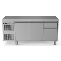 Crio Line HP - Refrigerated Counter - 440lt, 2-Door, 1/3+2/3 Drawers