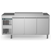 Crio Line HP - Refrigerated Saladette- 440lt, 3-Door