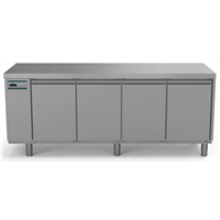 Crio Line HP - Refrigerated Counter - 590lt, 4-Door, Remote