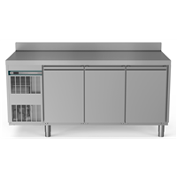 Crio Line HP - Freezer Counter - 440lt, 3-Door, Upstand