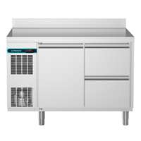 CRIO Line CP - 1 Door and 2 Drawer Refrigerated Counter, 265lt with Splashback (R290)