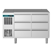 CRIO Line CP - 6x1/3 Drawers Refrigerated Counter, 265lt - No Top (R290)