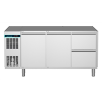 CRIO Line CP - 2 Door and 2 Drawer Refrigerated Counter, 420lt - No Top (R290)