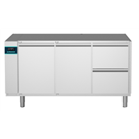 CRIO Line CP - 2 Door and 2 Drawer Refrigerated Counter, 420lt - No Top - Remote