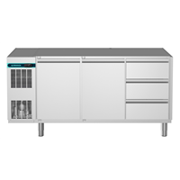 CRIO Line CP - 2 Door and 3x1/3 Drawer Refrigerated Counter, 420lt - No Top (R290)