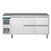 CRIO Line CP - 1 Door and 4 Drawer Refrigerated Counter, 420lt - No Top (R290)