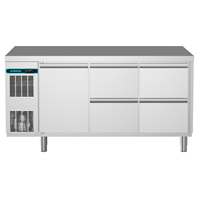 CRIO Line CP - 1 Door and 4 Drawer Refrigerated Counter, 420lt (R290)