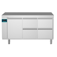 CRIO Line CP - 1 Door and 4 Drawer Refrigerated Counter, 420lt  - Remote