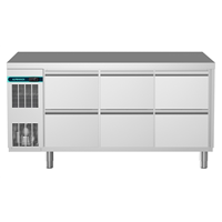 CRIO Line CP - 6 Drawer Refrigerated Counter, 420lt (R290)