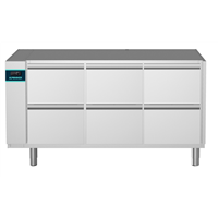 CRIO Line CP - 6 Drawer Refrigerated Counter, 420lt - No Top - Remote