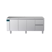 CRIO Line CP - 3 Door and 2 Drawer Refrigerated Counter, 560lt - No Top - Remote
