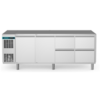 CRIO Line CP - 2 Door and 4 Drawer Refrigerated Counter, 560lt - No Top (R290)