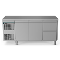 Crio Line HP - Freezer Counter - 440lt, 2-Door and 2 Drawers (R290)