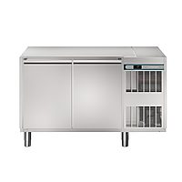 Crio Line HP - Freezer Counter - 290lt, 2-Door, No Top, Right Cooling Unit