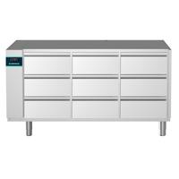 CRIO Line CP - 9x1/3 Drawer Refrigerated Counter, 420lt - No Top - Remote