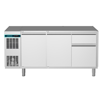 CRIO Line CP - 1 Door and 1/3+2/3 Drawer Refrigerated Counter, 420lt - No Top (R290)