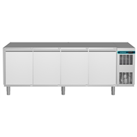 CRIO Line CP - 4 Door Refrigerated Counter, 265lt (-20/-15) - No Top - Refrigeration unit on the right (R290)