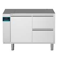 CRIO Line CP - 1 Door & 2 Drawer Refrigerated Counter, 265lt (-2/+10) - Remote