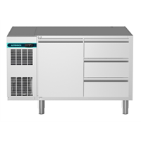 CRIO Line CP - 1 Door & 3x1/3Drawer Refrigerated Counter, 265lt (-2/+10) (R290)
