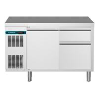 CRIO Line CP - 1 Door & 1x1/3+1x2/3 Drawer Refrigerated Counter, 265lt (-2/+10) (R290)