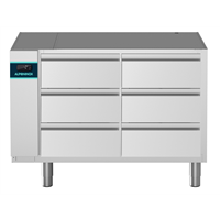 CRIO Line CP - 6x1/3 Drawer Refrigerated Counter, 265lt - No Top - Remote