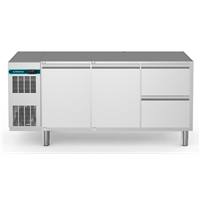 CRIO Line CP - 2 Door & 2 Drawer Refrigerated Counter, 420lt (-2/+10) - No Top (R290)