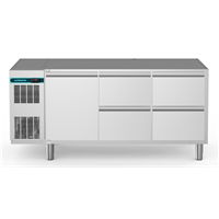 CRIO Line CP - 1 Door & 4 Drawer Refrigerated Counter, 420lt (-2/+10) - No Top